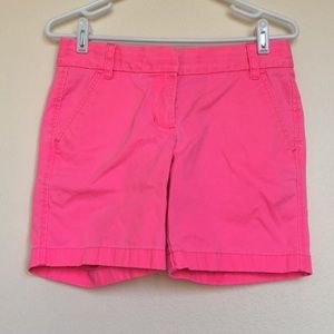 J. Crew Pink Shorts